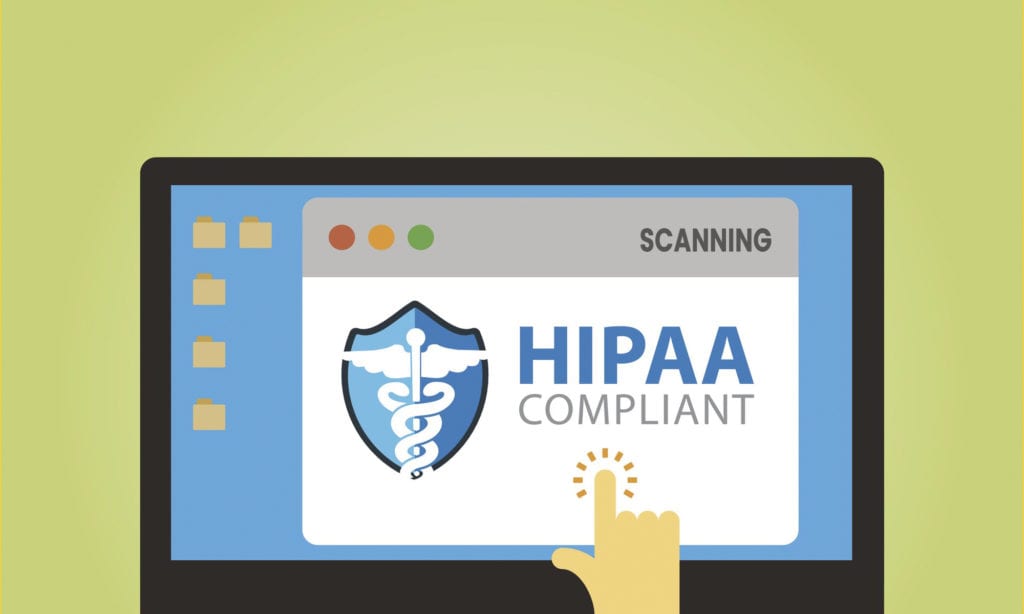 HIPAA compliant scanning bluetail