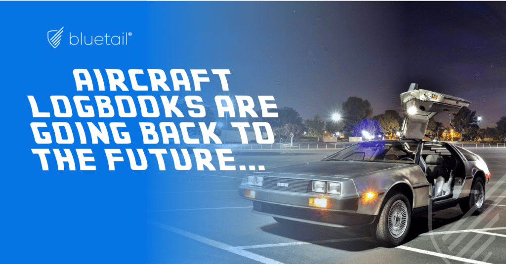 Aircraft logbooks are going back to the future…