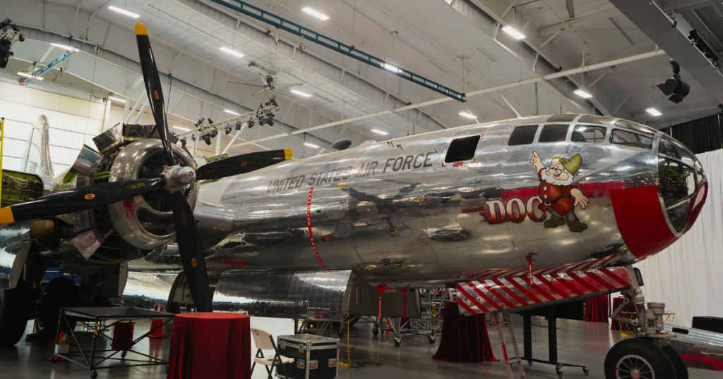 Doc B29 in Hangar