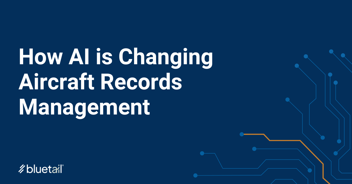 How AI is Changing Aircraft Records Management Title